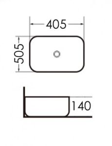Раковина Grossman GR-3020 50,5x40,5