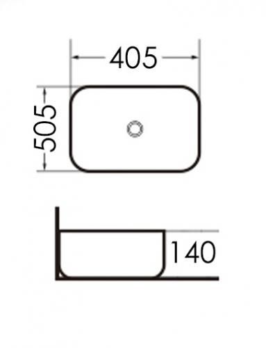 Раковина Grossman GR-3020 50,5x40,5