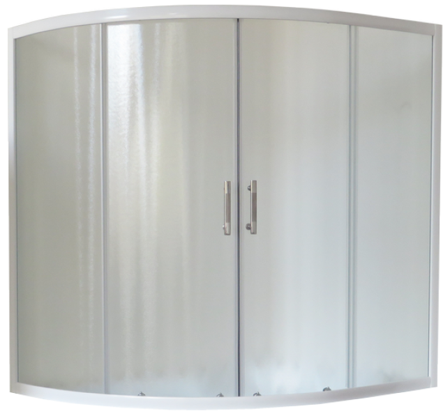 Шторка на ванну Royal Bath Alpine 160см белый RB160ALP-C