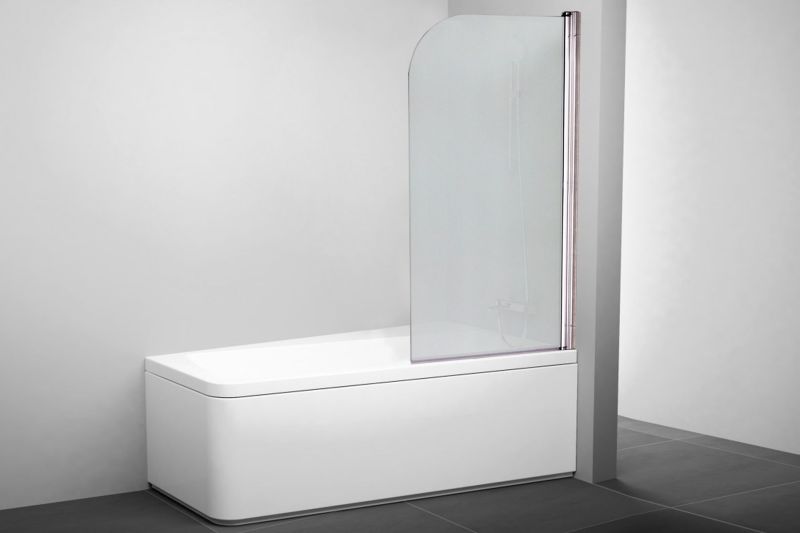 Шторка на ванну Royal Bath BV 80см хром RBBV814