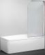 Шторка на ванну Royal Bath BV 80см хром RBBV814