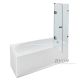 Шторка для ванны Byon T 80x145 см