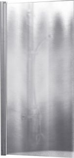 Шторка на ванну Vincea VSB-11800CH 80 см, профиль хром, стекло шиншилла