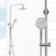 Душевая стойка Swedbe Calypso 5007 без смесителя хром Душевая стойка Swedbe Calypso 5007 без смесителя хром