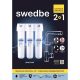 Смеситель для кухни Swedbe Selene Plus К8043К в комплекте с фильтром Аквафор Кристалл бронза