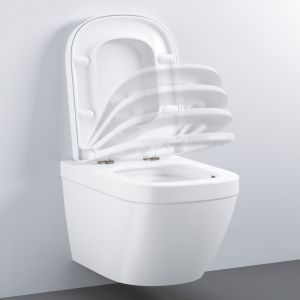 Сиденье для унитаза с микролифтом, GROHE Euro Ceramic, альпин-белый, (39330001)