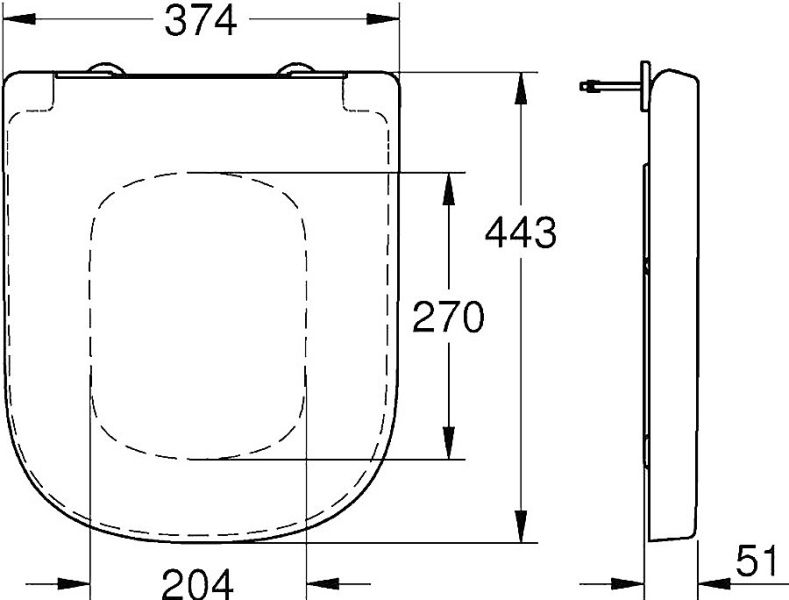 Сиденье для унитаза с микролифтом, GROHE Euro Ceramic, альпин-белый, (39330001)