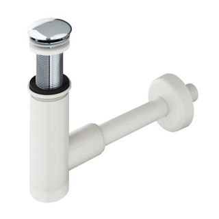 Сифон для раковины Ravak X01723 с фиксированным сливом белый