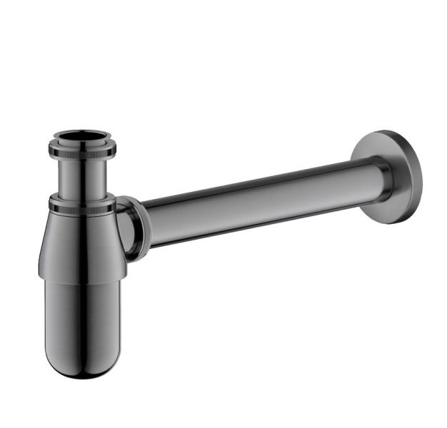 Сифон для раковины Timo 960/18L чёрное золото Сифон для раковины Timo 960/18L чёрное золото