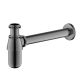 Сифон для раковины Timo 960/18L чёрное золото Сифон для раковины Timo 960/18L чёрное золото