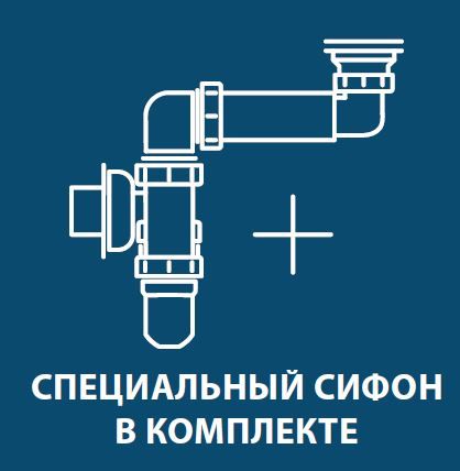 Корпус тумбы под раковину Aqwella Mobi 100 MOB0110W