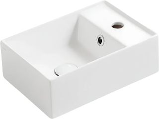 Раковина маленькая в туалет Simas Agile AG40 bi*1 40 см белый