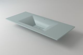 Столешница с раковиной Holbi Sirius 100см цветной матовый 1.05.002.11.3 Столешница с раковиной Holbi Sirius 100см цветной матовый 1.05.002.11.3