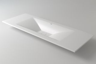 Столешница с раковиной Holbi Sirius 120см белый матовый 1.05.003.11.1 Столешница с раковиной Holbi Sirius 120см белый матовый 1.05.003.11.1