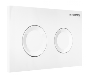 Клавиша смыва Bettoserb Sava Fix Slim Cool Sitnica 40006466 белый глянцевый
