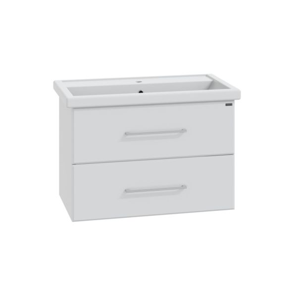 Подвесная тумба под раковину Санта Омега 207005 80 см белый