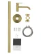 Напольный смеситель для раковины Wonzon & Woghand Stick WW-88649905-BG брашированное золото