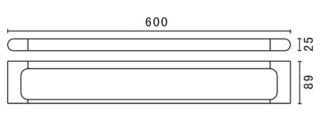Полотенцедержатель Art&Max Platino AM-E-3924-MB чёрный