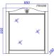 Зеркало Aqwella Франческа FR0208 Зеркало Aqwella Франческа FR0208