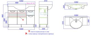 Тумба под раковину Aqwella ЭкоЛайн 100 Eco-L.01.10 (нов ECOL0110) Тумба под раковину Aqwella ЭкоЛайн 100 Eco-L.01.10 (нов ECOL0110)