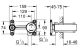 Скрытая часть смесителя Grohe 23571000