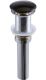 Донный клапан SantiLine SL-112 без перелива чёрный матовый Донный клапан SantiLine SL-112 без перелива чёрный матовый