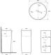 Раковина напольная SantiLine SL-4014 45см белый