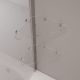 Шторка на ванну RGW SC-54 03115408-11 с полкой 80 см профиль хром стекло прозрачное