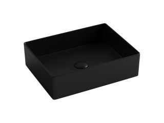 Раковина Ceramicanova Элемент (Element) CN6069MB 47 см чёрный матовый