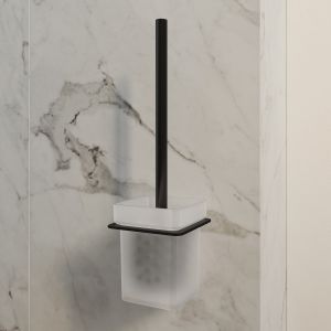 Щётка для унитаза IDDIS Slide подвесная чёрный матовый SLIBSG0i47