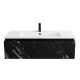 База под раковину Cezares подвесная с одним выкатным ящиком, Черный Фьюжн, 996x476x300, SLIDER-1000-1C-SO-NF-P