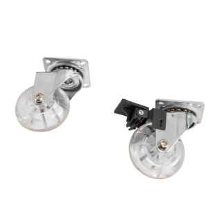 Тумба Cezares с одним выкатным ящиком, Орех Дымчатый, 796x476x300, SLIDER-800-1C-PI-NA-P