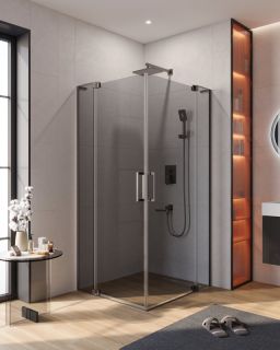 Душевой уголок CEZARES SLIDER-AH-2-70/80-80/90-GRIGIO-GM