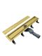 Душевой лоток Cezares Движение (Slider) SLIDER-LD-70-BORO 70 см брашированное золото