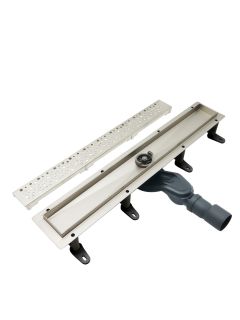 Душевой лоток Cezares Движение (Slider) SLIDER-LD-80-Cr 80 см хром