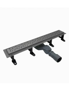 Душевой лоток Cezares Движение (Slider) SLIDER-LD-60-GM 60 см оружейная сталь