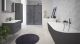 Акриловая ванна Cezares Slim Corner левая 179x79см чёрный SLIM CORNER-180-80-60-L-NERO-SET