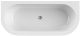 Акриловая ванна Cezares Slim Wall 180x80см белый SLIM WALL-180-80-60-W37-SET