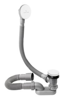 Слив-перелив Vinsent Veron VW150.758  Clack белый глянцевый