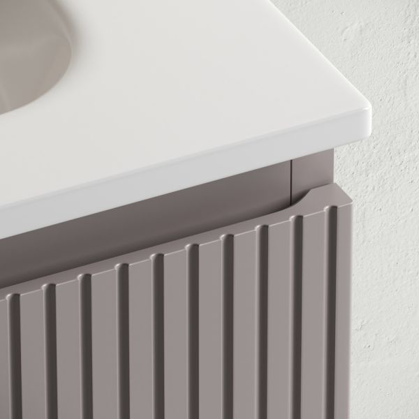 Подвесная тумба под раковину Sancos Snob T SNT60SM 60см Doha Soft