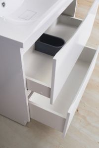 Тумба под раковину BelBagno напольная 70x85см Bianco Lucido MARINO-700-2C-PIA-BL-P