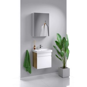 Подвесная тумба под раковину Aqwella Smart SRT0105DB 50 см