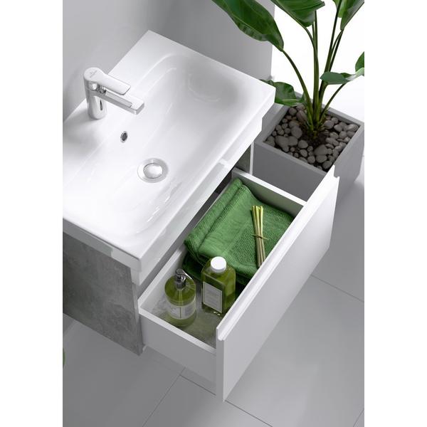 Подвесная тумба под раковину Aqwella Smart SRT0105BS 50 см