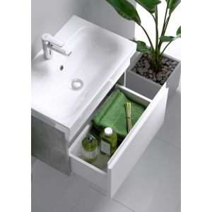 Подвесная тумба под раковину Aqwella Smart SRT0108BS 80 см
