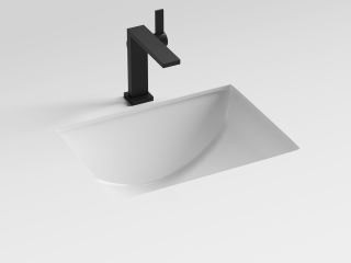 Раковина встраиваемая снизу Ceramicanova Эра (Era) CN15002 46 см белый