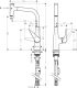 Смеситель Hansgrohe Тalis Select S 72821800 для кухни