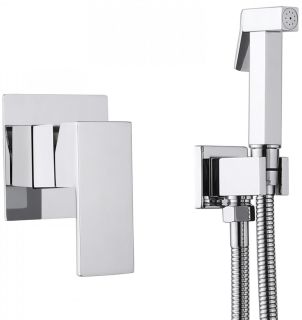 Гигиенический душ со смесителем ABBER Daheim хром AF8225