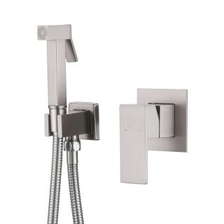 Гигиенический душ со смесителем ABBER Daheim  AF8225SP сатин