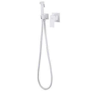 Гигиенический душ со смесителем ABBER Daheim AF8225W белый матовый