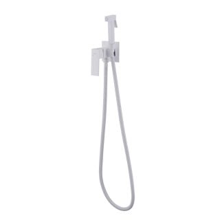 Гигиенический душ со смесителем ABBER Daheim AF8226W белый матовый